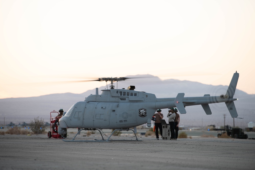 Twenty Nine Palms: MQ-8C launch