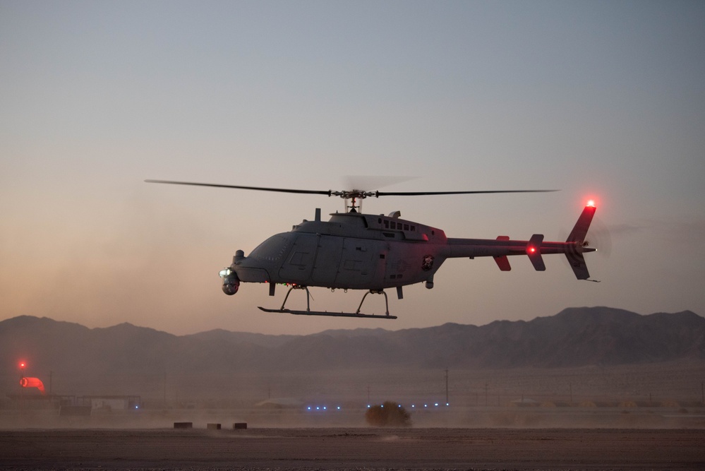 Twenty Nine Palms: MQ-8C launch