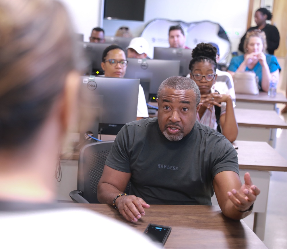 Atlanta and Daytona Educators Outreach Tour At Fort Carson