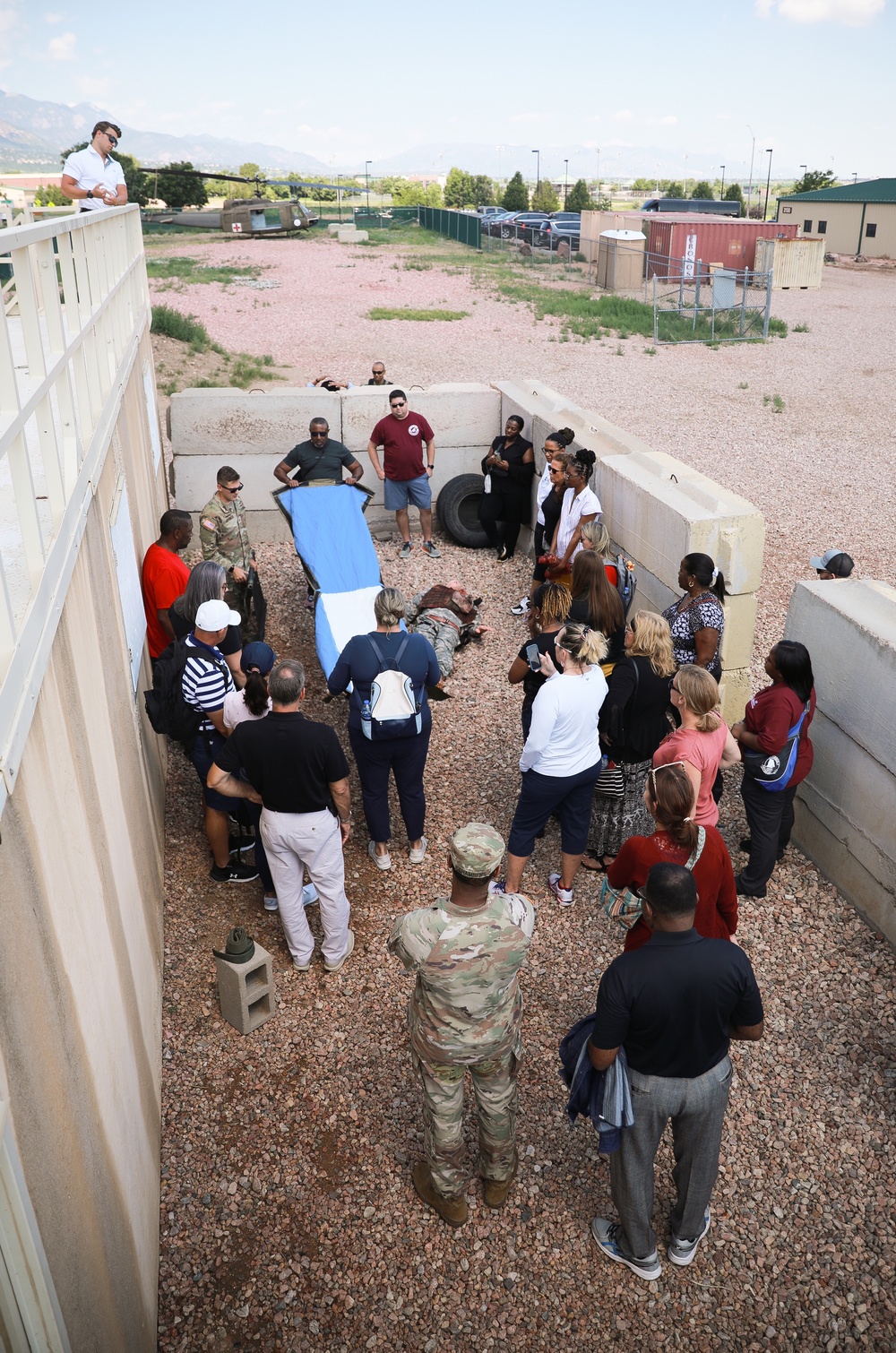 Atlanta and Daytona Educators Outreach Tour At Fort Carson