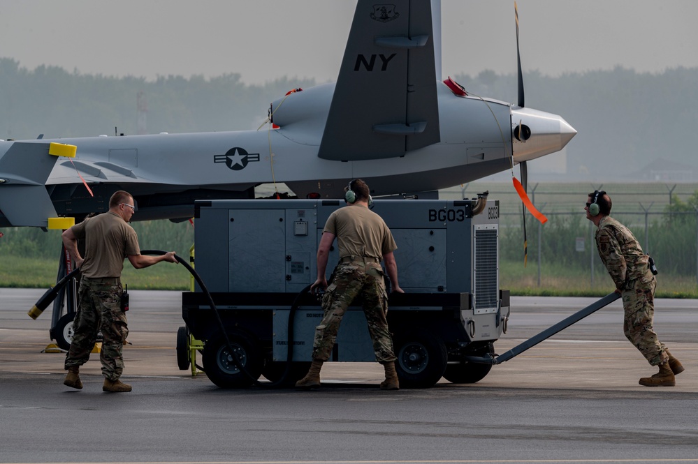 491st Attack Squadron assists in MQ-9 training mission