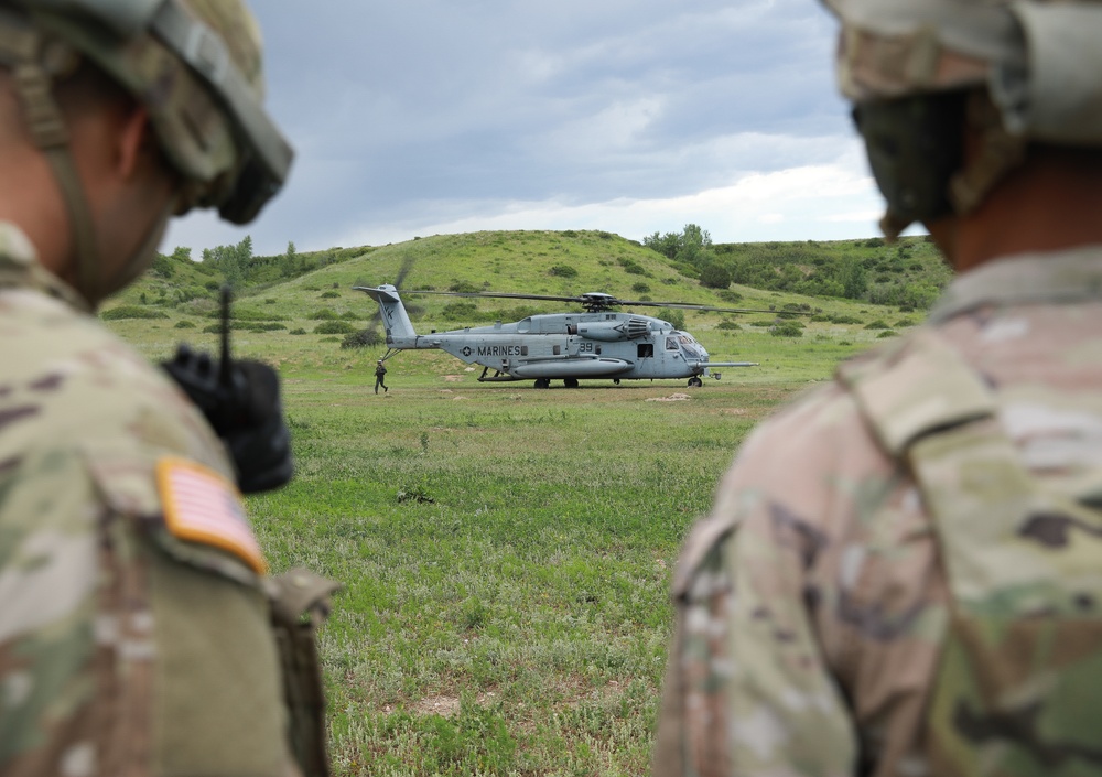 Joint Ivy Soldier and Marine Corps Sling-load Training Exercise