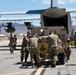 Marine C-130 at Creech; loading equipment and Airmen