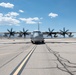 Marine C-130 at Creech; loading equipment and Airmen