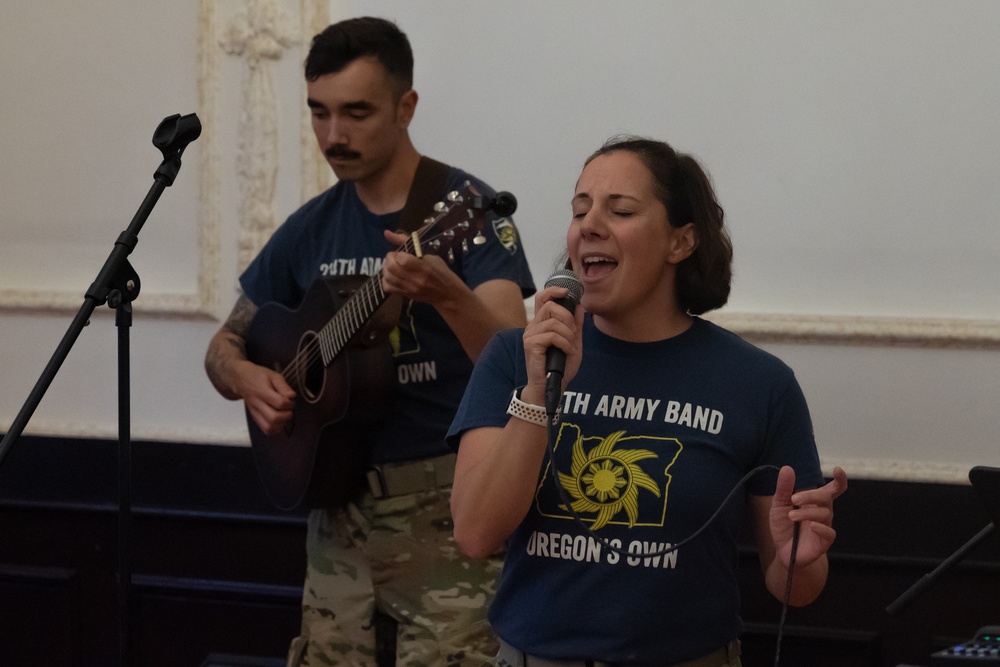 234 Army Band performs at Katterbach Kaserne