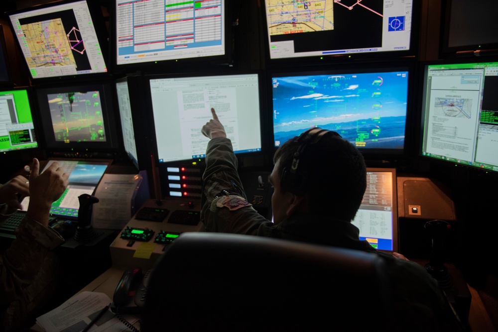 Inside the GCS; On its way to Twentynine Palms