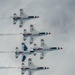 Thunderbirds fly over Mount Rainier