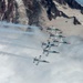 Thunderbirds fly over Mount Rainier