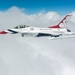 Thunderbirds fly over Mount Rainier