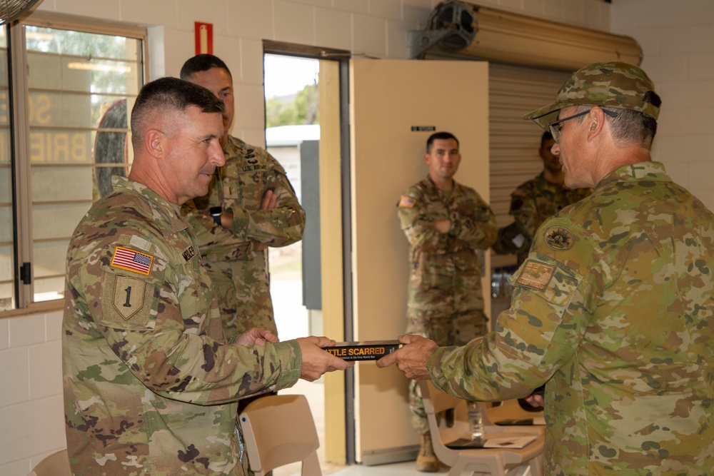 Brig. Gen. Meisler Visits Townsville Field Training Area