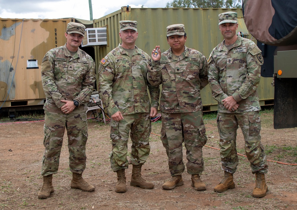 Brig. Gen. Meisler Visits Townsville Field Training Area