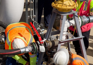 JTF-RH Surge Tank Draining