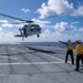 USS Manchester conducts flight operations