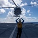 USS Manchester conducts flight operations