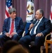 Secretary of the Navy Carlos Del Toro attends a fireside chat hosted by Under Secretary for Economic Growth, Energy, and the Environment Jose Fernandez and representatives from the Hispanic &amp; Latin Employee Council of Foreign Affairs Agencies (HECFAA).