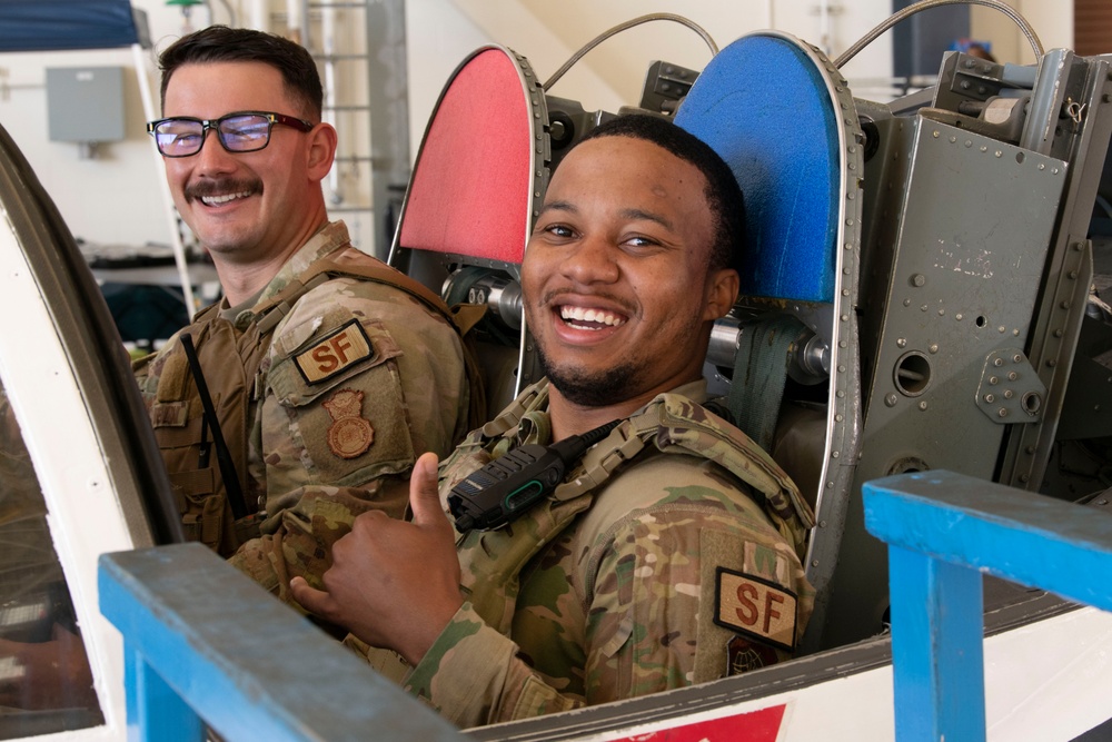 Airmen celebrate KC-46A arrival