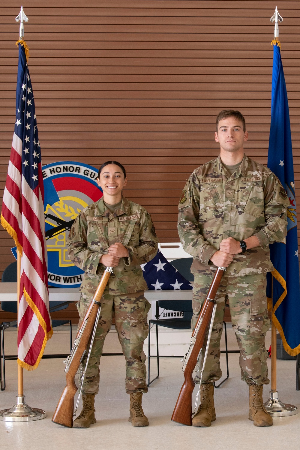 Travis Air Force Base Honor Guard celebrates KC-46A Pegasus arrival