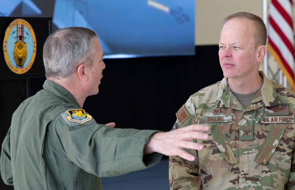 Commanders welcome KC-46A Pegasus aircraft