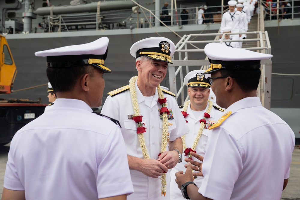 Commander, U.S. 7th Fleet Visits Jakarta, Indonesia