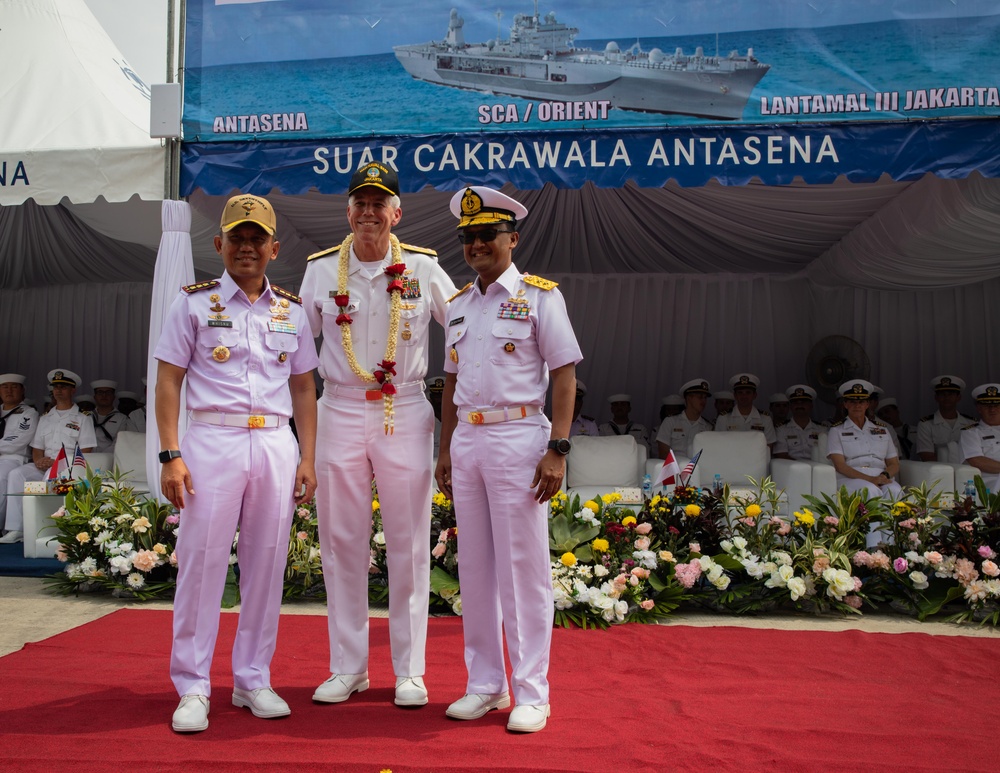 Commander, U.S. 7th Fleet Visits Jakarta, Indonesia