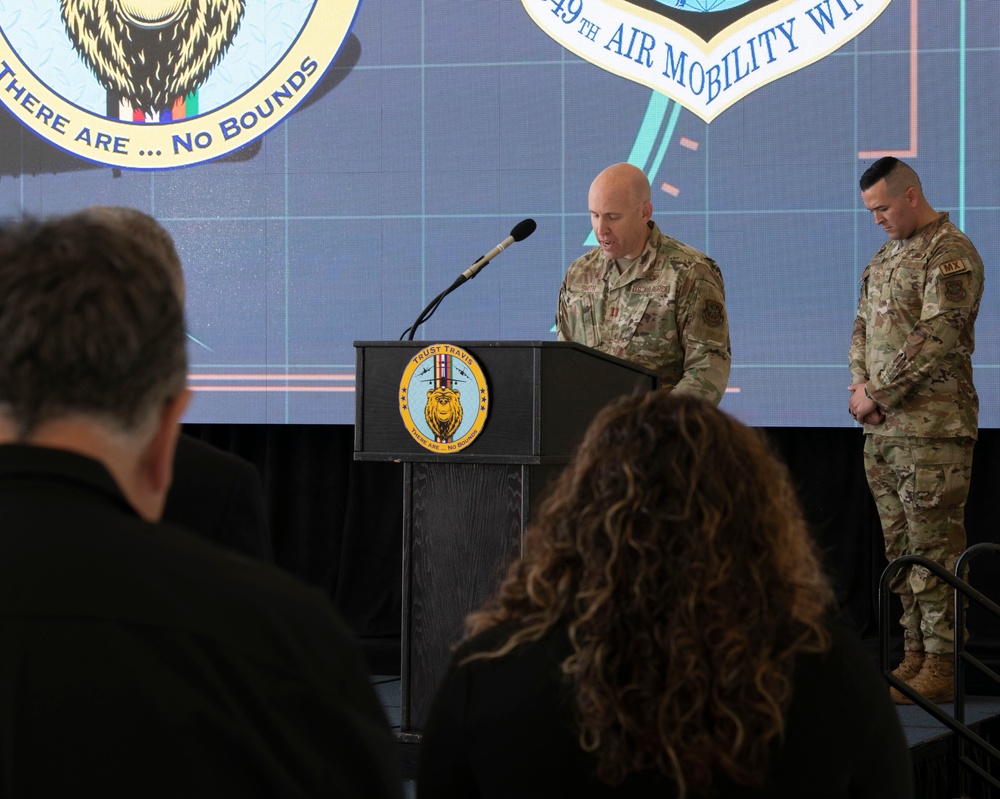 KC-46A Pegasus celebration and invocation