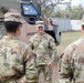 U.S. Army Brig. Gen. Kevin F. Meisler, commanding general, 311th Signal Command speaks with soldiers at the Joint Pacific Multinational Readiness Center