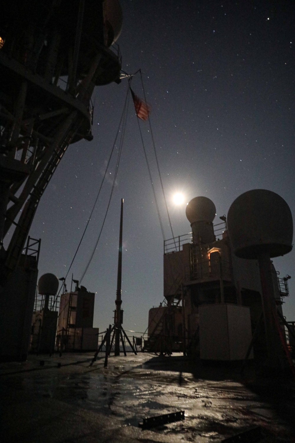 USS Carter Hall Transits the Strait of Gibraltar