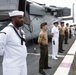 Man the Rails, U.S. Marines and Sailors arrive in Plymouth, UK