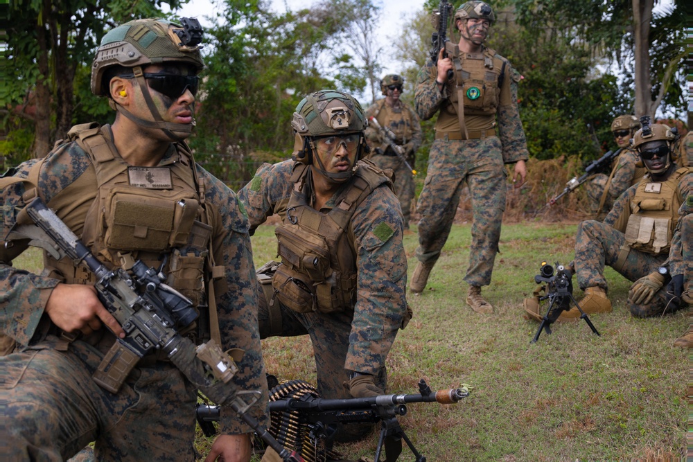 Talisman Sabre 23 Bilateral airfield seizure with Marines, German sailors