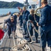 USS Benfold Conducts a Sea-and-anchor Detail