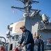 USS Benfold Conducts a Sea-and-anchor Detail