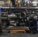 Sailors and Marines aboard USS Green Bay (LPD 20) Conduct Maintenance During Exercise Talisman Sabre 23