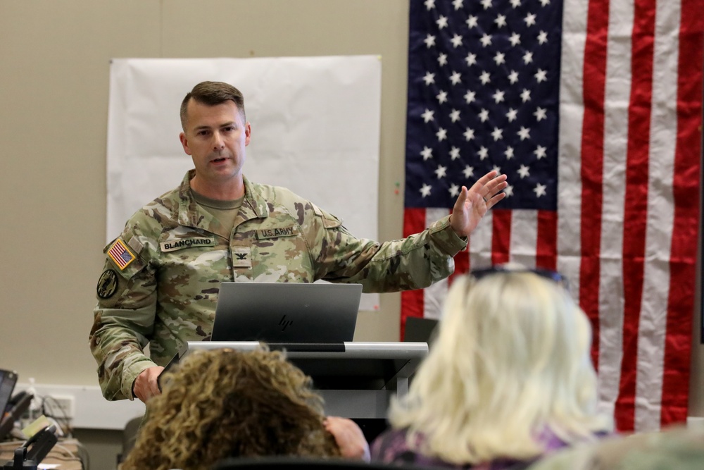 Secretary of the Army Christine E. Wormuth tours Lavarack Barracks with First Corps during Talisman Sabre 23