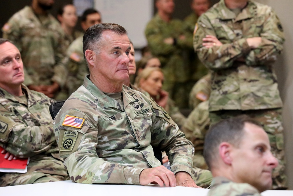 Secretary of the Army Christine E. Wormuth tours Lavarack Barracks with First Corps during Talisman Sabre 23