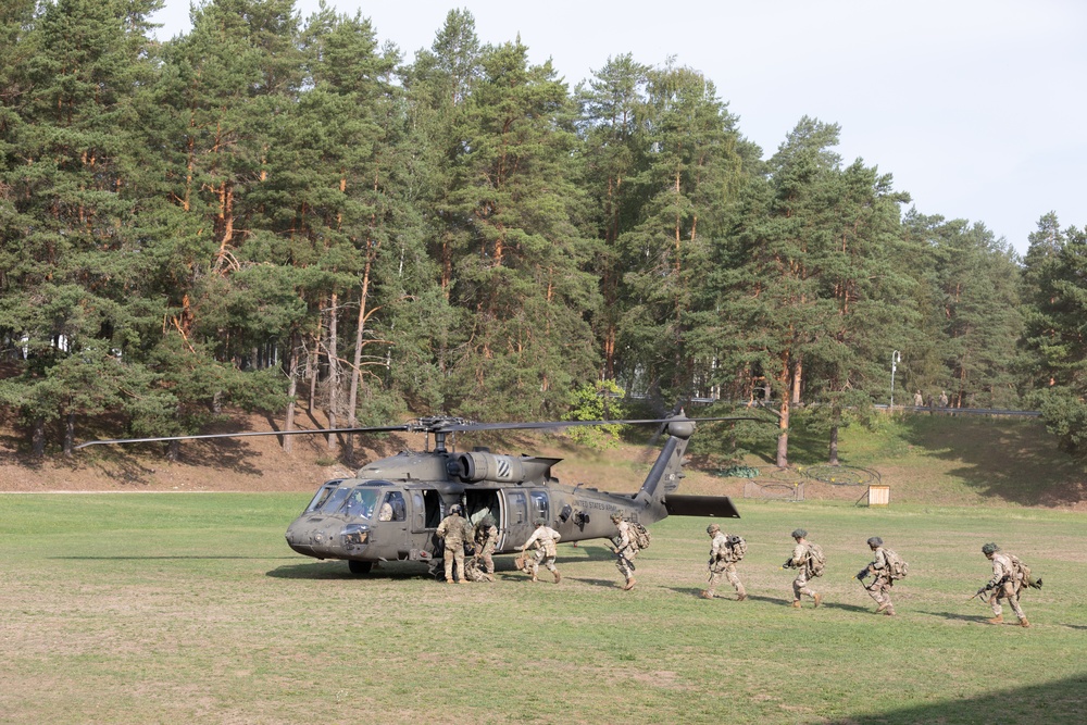 U.S. Army Soldiers showcase combat prowess during situational training exercises near Voru, Estonia