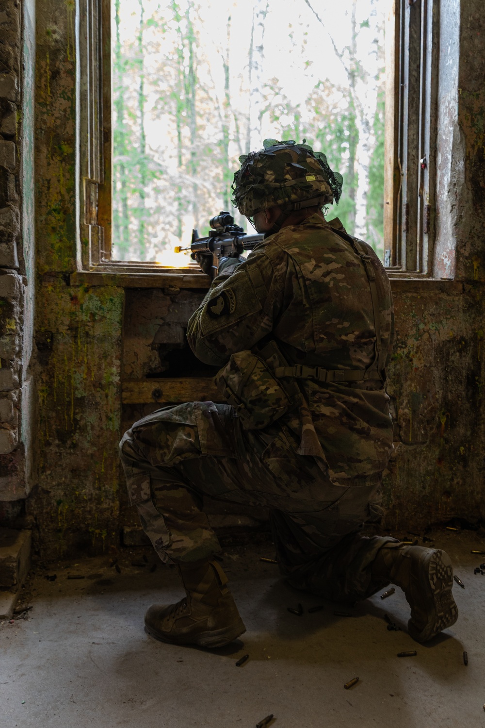 U.S. Army Soldiers showcase combat prowess during situational training exercises near Voru, Estonia