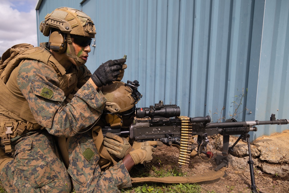 Talisman Sabre 23 Bilateral airfield seizure with Marines, German sailors