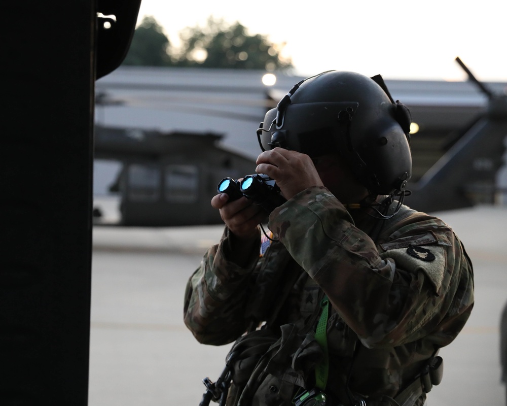 Kentucky Aviators Conduct Night Flight