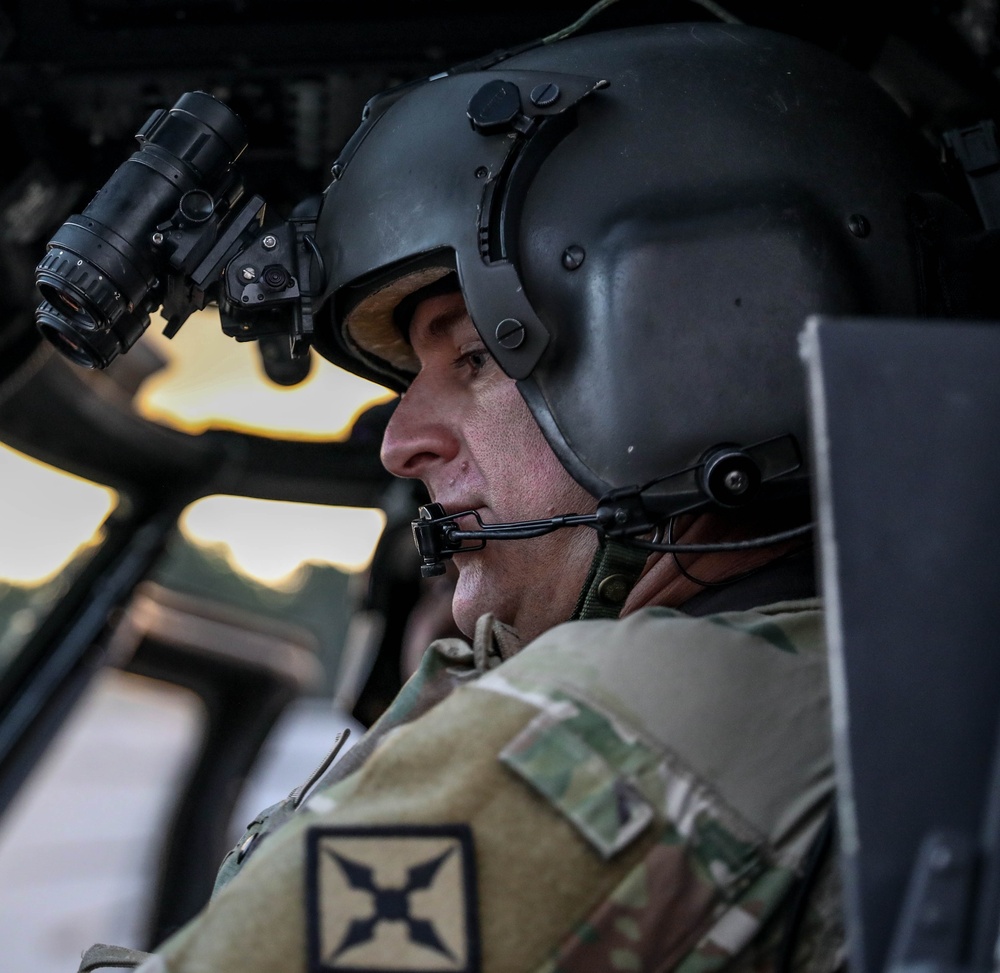 Kentucky Aviators Conduct Night Flight