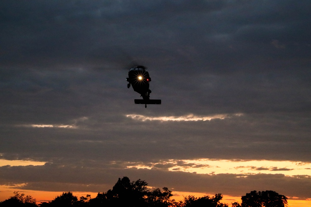 Kentucky Aviators Conduct Night Flight