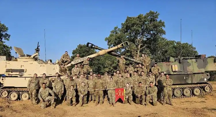 Field Artillery participate in XCTC