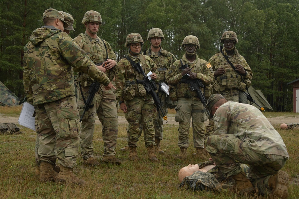USAREUR-AF 2023 Best Squad Medical and Weapon Lane Qualifications