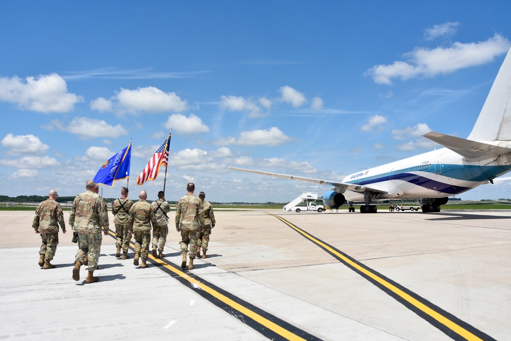 Wisconsin Guard unit returns from Africa deployment