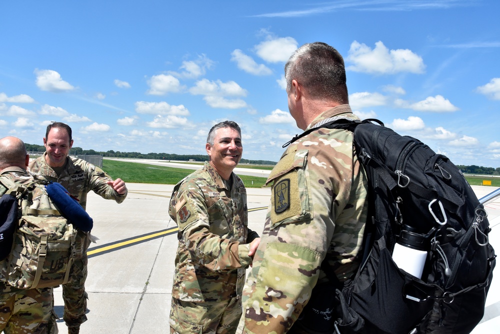 Wisconsin Guard unit returns from Africa deployment