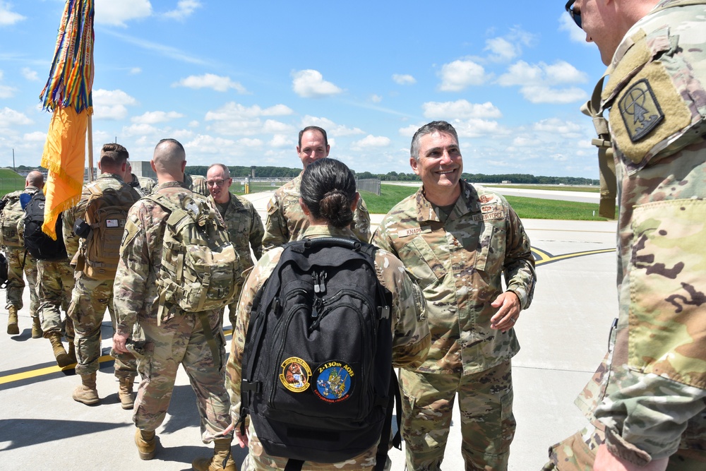 Wisconsin Guard unit returns from Africa deployment