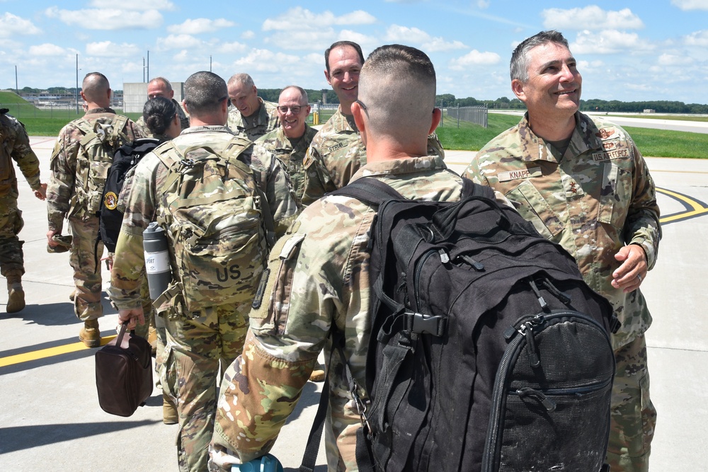 Wisconsin Guard unit returns from Africa deployment