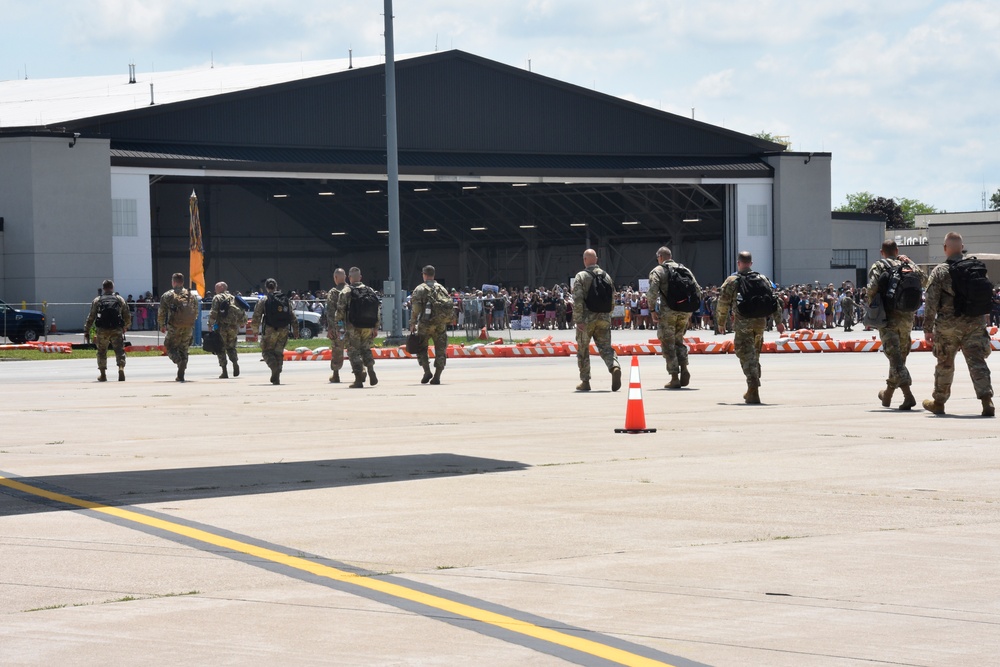 Wisconsin Guard unit returns from Africa deployment