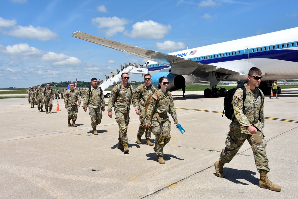 Wisconsin Guard unit returns from Africa deployment