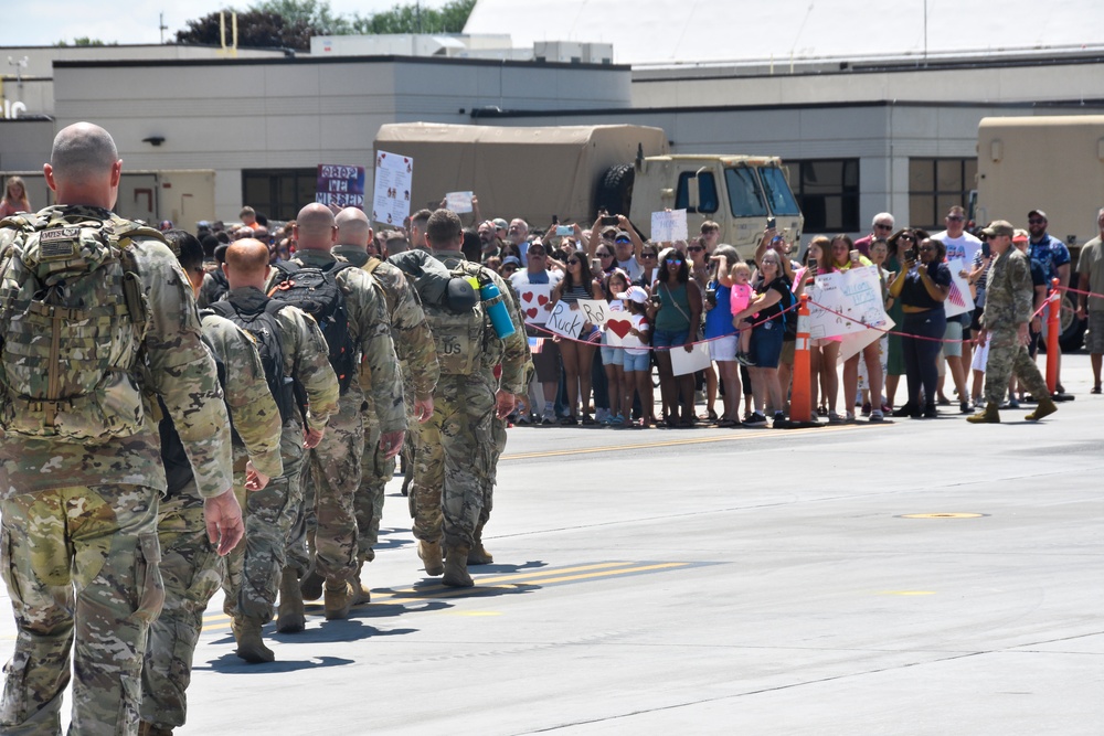 Wisconsin Guard unit returns from Africa deployment