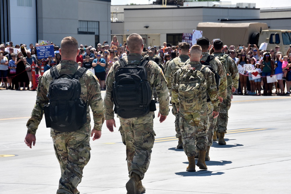 Wisconsin Guard unit returns from Africa deployment